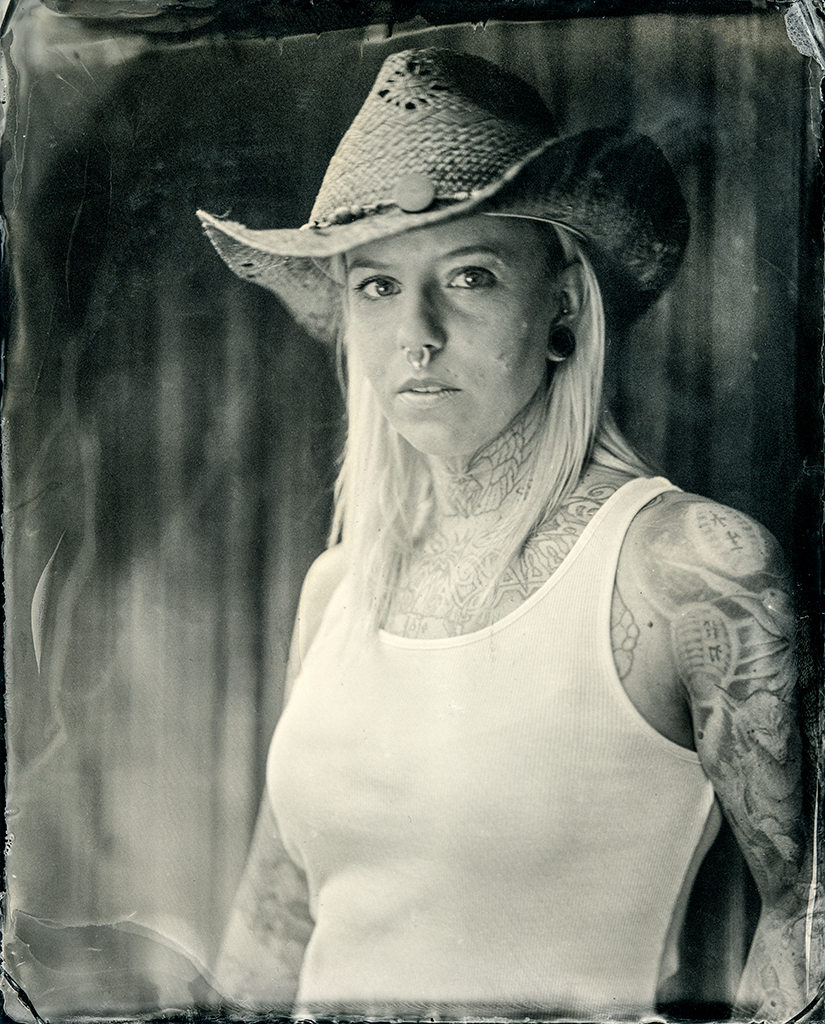 cowgirl tintype