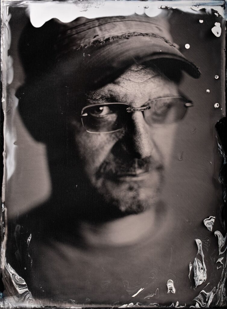 tintype portrait of Wolfgang